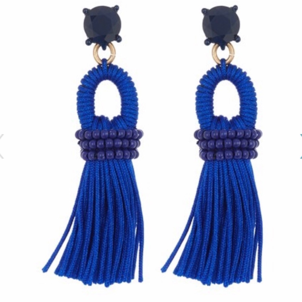 J. Crew - Ballerina Tassel Dangle Earrings